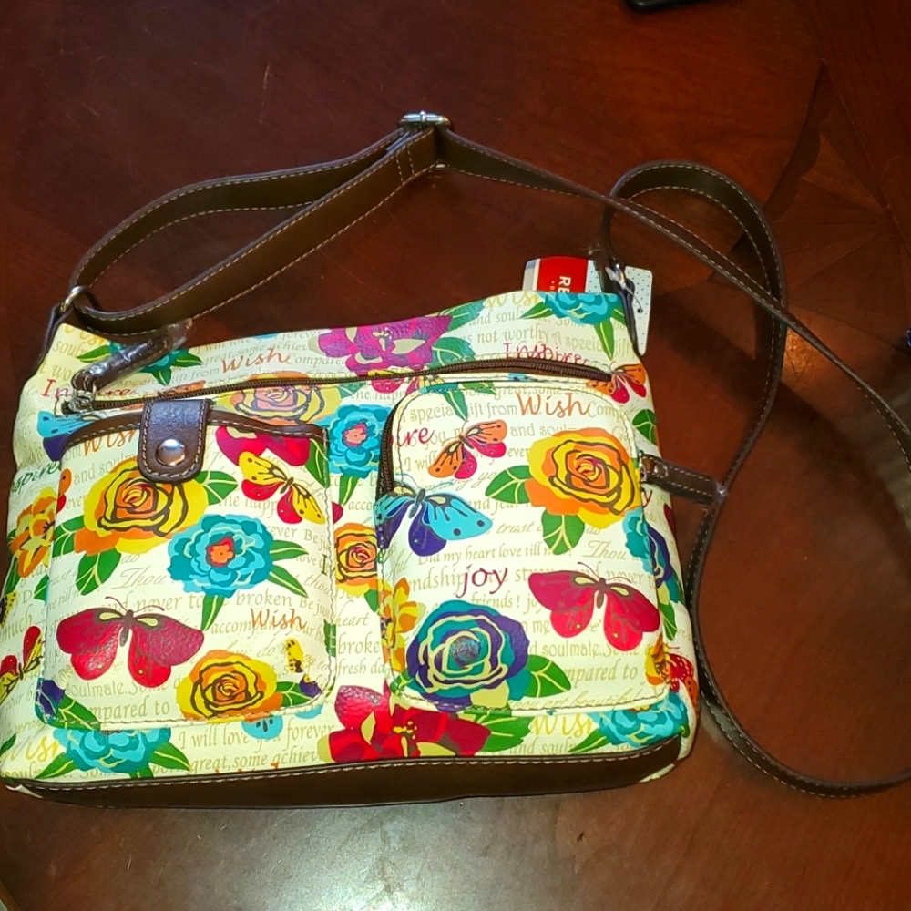 #45 Leather Crossbody Purse